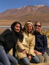 Ashe with both the Ecuadorians, Alex and Veronica.